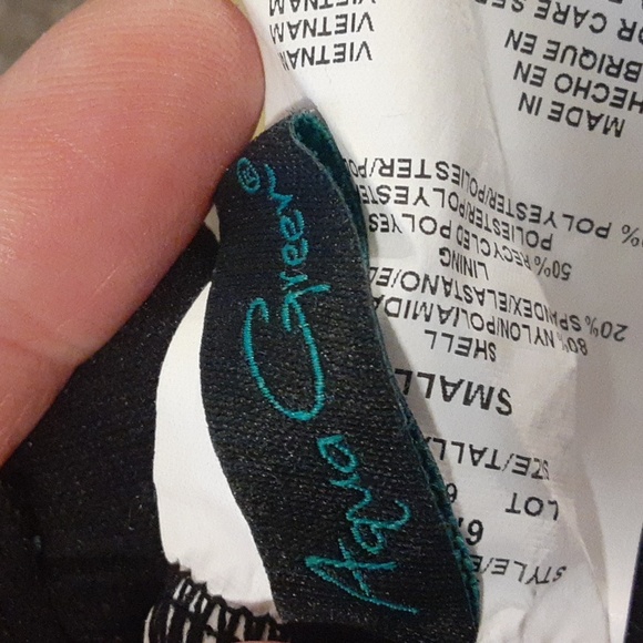 AUQUA GREEN One Piece Swimsuit - Small - Picture 10 of 12